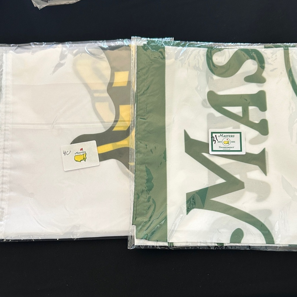 Masters Banners 2’x 3’ — Both included